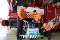  '부족할까봐 두고 갑니다'...충남 소방서에 '요소수' 익명의 기부 행렬