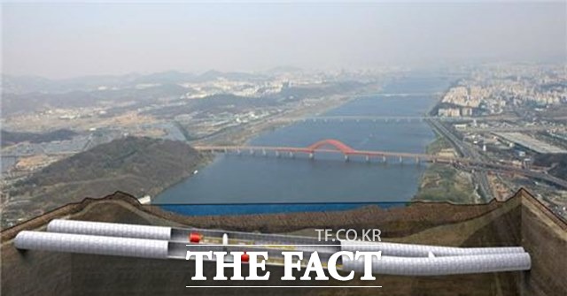서해선 한강하저 터널은 서울시 강서구 개화동에서 고양시 행주내동을 연결하는 길이 2.7㎞ 쉴드TBM터널이다./고양시 제공