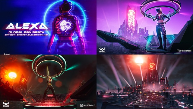 알렉사가 오는 21일 메타버스 팬미팅을 진행한다. /지비레이블 제공