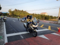  수능 입실시간 6분 앞두고 도착… 제주 자치경찰단, 수험생 긴급수송 지원