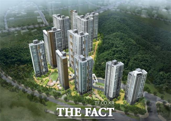 학하 공공지원 민간임대주택 1단지 조감도 / 대전시 제공