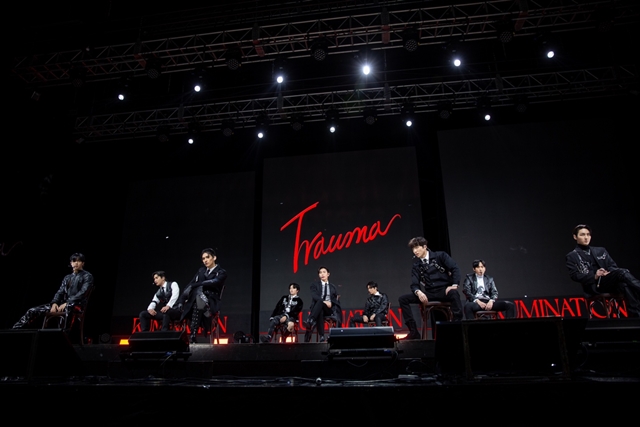 SF9이 22일 오후 4시 10번째 미니 앨범 RUMINATION 발표 쇼케이스를 개최했다 멤버들은 타이틀곡 Trauma는 직관적이면서도 스케일 있는 퍼포먼스가 준비된 역대급 노래라고 자신했다. /FNC 제공