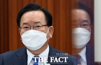  국정현안점검조정회의 주재하는 김부겸 총리 [TF사진관]