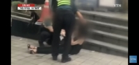  만취 여성 머리채 잡은 경찰 결국 '대기발령'