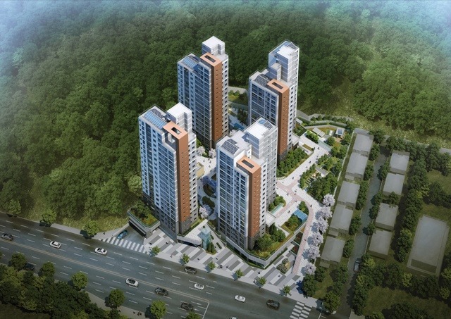 한국토지주택공사는 28일 보성건설과 함께 과천 우성병원 부지에 174가구 규모의 아파트를 세운다고 밝혔다. /뉴시스