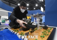  블럭으로 재현한 한국군 장비 [포토]