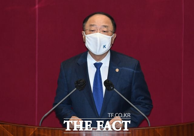 홍남기 장관의 아들이 서울대병원 특혜 입원 의혹이 불거지자 시민단체가 경찰에 고발했다. /남윤호 기자