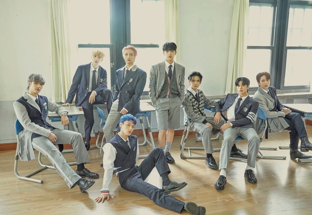 에이티즈는 이번 에필로그에선 노래가 주는 메시지만큼이나, 감정 전달을 잘 해야겠다고 생각해서 이 부분을 많이 신경쓰면서 준비했다고 소개했다. /KQ엔터 제공