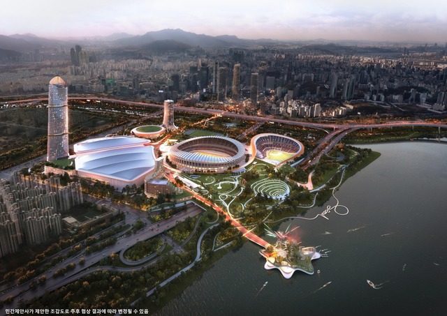 한화 컨소시엄은 13일 잠실 마이스를 서울의 새로운 중심이자 대한민국을 대표하는 미래지향적 복합공간으로 조성해 나가겠다고 밝혔다. /한화건설 제공