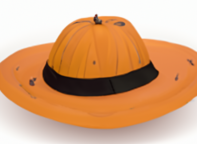 EXAONE이 만든 호박 모양의 모자. /LG그룹 제공