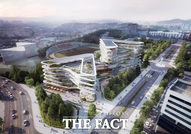 캠퍼스 혁신파크 조감조 / 한남대 제공