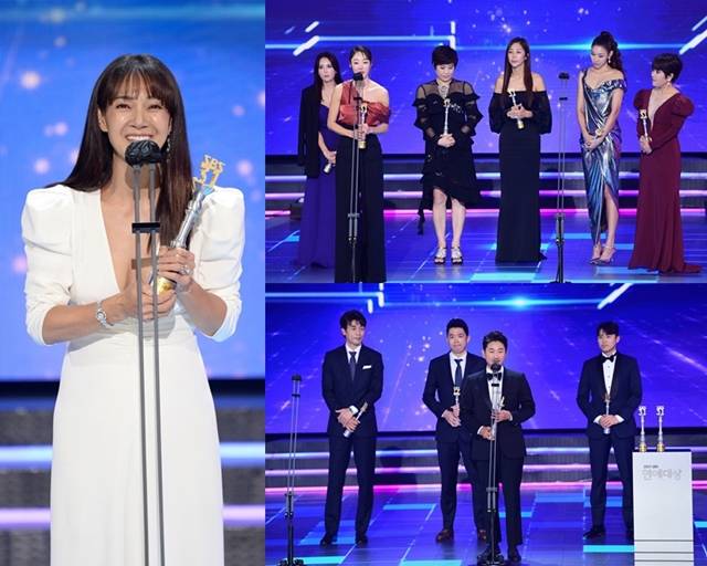 골 때리는 그녀들은 최우수 프로그램상을 비롯한 최우수상, 올해의 예능인상 등을 수상하며 8관왕에 올랐다. /SBS 제공