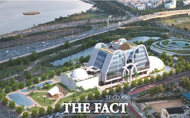 부산 강서구 명지국제신도시에 들어서는 프레스티지바이오파마 R&D센터 조감도. /부산시 제공