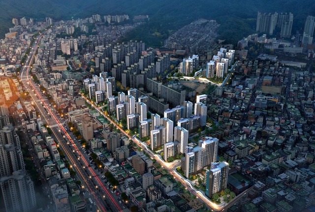 SK에코플랜트가 경기 성남 금광동1단지와 2단지 가로주택정비사업 두 곳의 시공사로 선정됐다고 20일 밝혔다. /SK에코플랜트 제공
