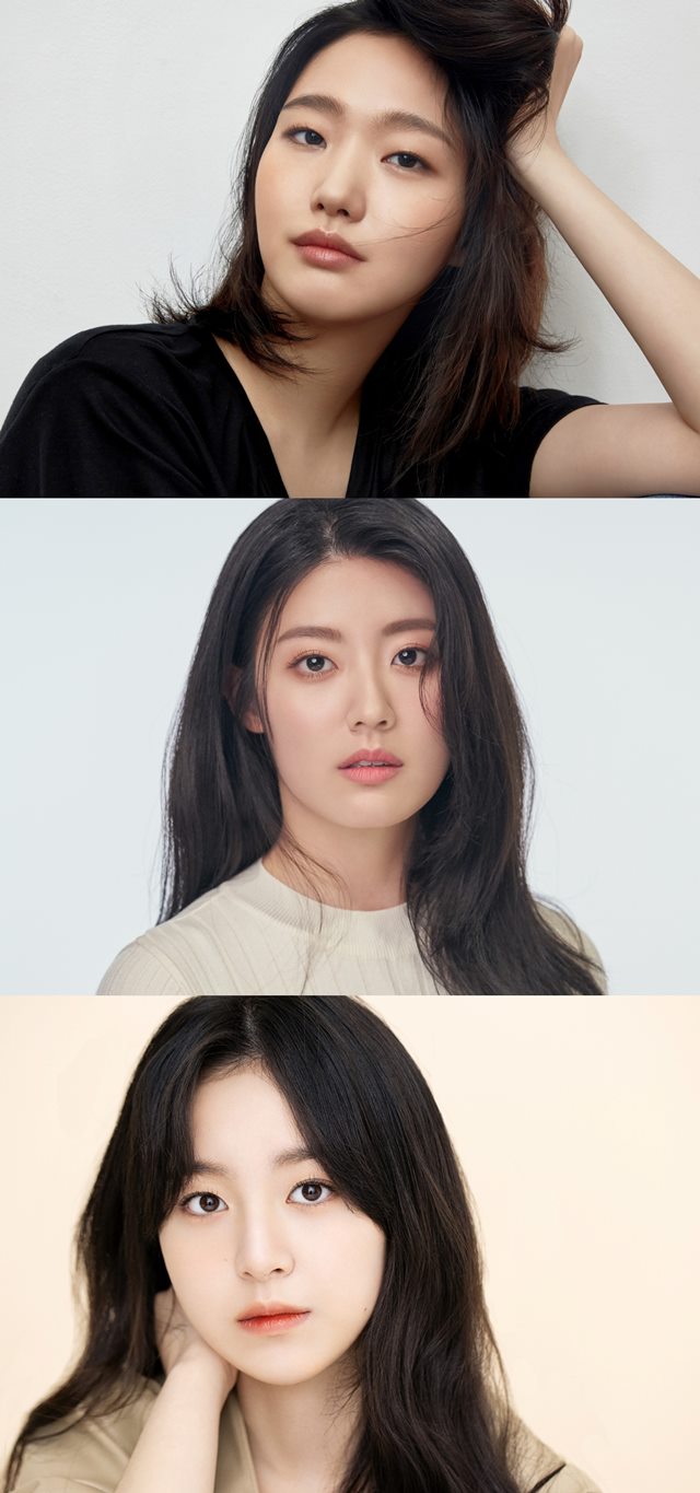 배우 김고은 남지현 박지후(상단부터 차례대로)가 tvN 새 드라마 작은 아씨들에 출연한다. /BH엔터테인먼트, 매니지먼트 숲 제공