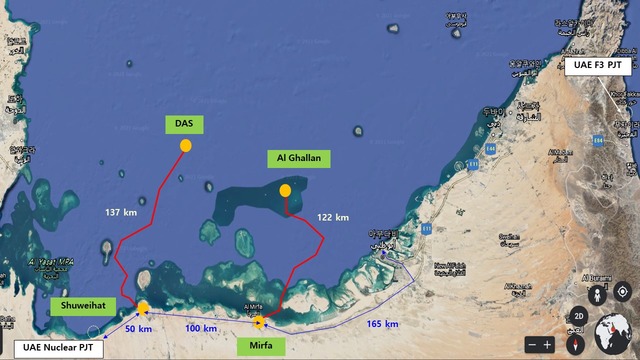삼성물산은 23일 아랍에미리트 해상 석유생산시설과 아부다비 육상전력망을 연결하는 초고압직류송전망 구축 프로젝트를 수주했다고 밝혔다. /삼성물산 제공