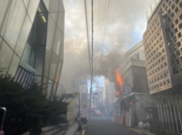  성탄절 홍대 상가 건물서 화재…80대 남녀 숨져