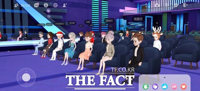 메타버스 플랫폼에서 열린 ‘디지털커머스 전문인력 양성지원 사업’ 교육결과 보고회./ 수원시 제공