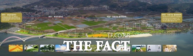 하동비행장 부지 하동송림과 연계한 하동 숲” 조성사업 조감도/하동군 제공