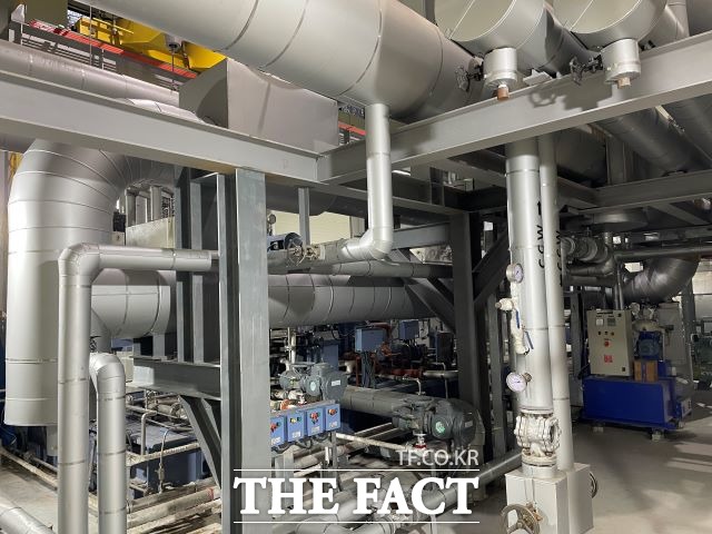 증기열 발전설비./ 수원시 제공