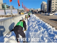  속초시, 재설작업 총력...주요 도로 빠르게 정상화