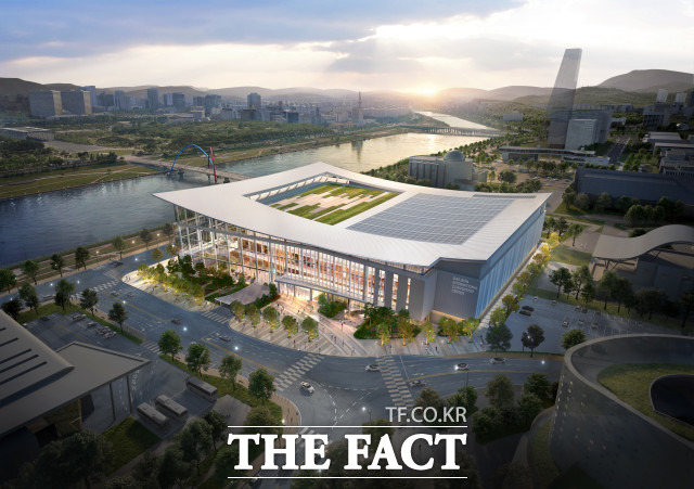 대전국제전시컨벤션센터 조감도