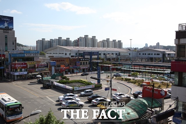 천안역사의 증개축 사업이 다음달부터 재추진된다. 천안역사 전경 / 천안시 제공