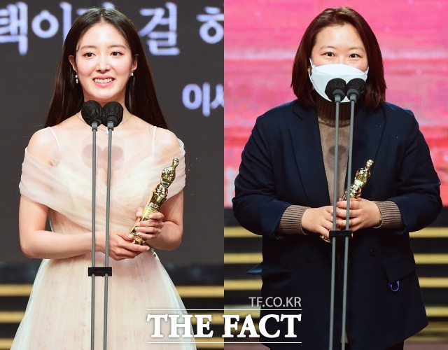 배우 이세영(왼쪽)과 정지인 PD가 남다른 소감을 전했다. /MBC 제공