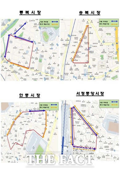 평택시는 설 연휴기간 지역주민에게 주차편의를 제공하고 지역경제 활성화를 위해 불법 주·정차 단속을 유예한다고12일 밝혔다./평택시 제공