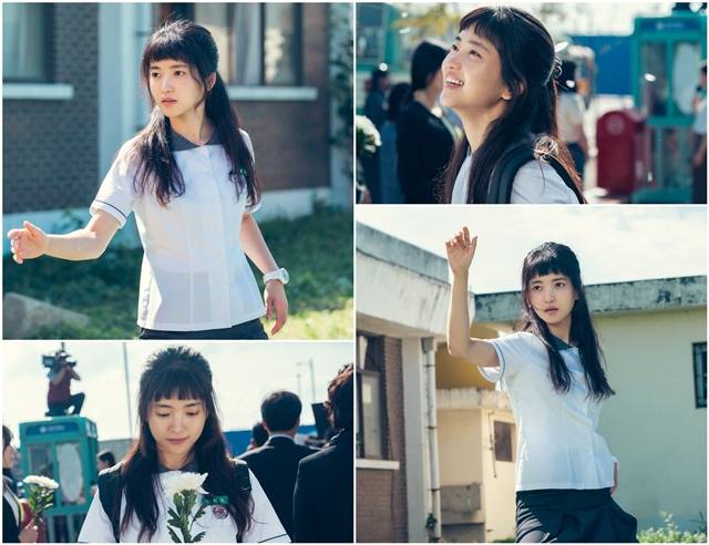 tvN 새 토일드라마 스물다섯 스물하나 김태리의 스틸컷이 공개됐다. 김태리는 희도는 자신의 꿈에는 누구보다 진심이고 진지한 친구라고 전해 기대감을 높였다. /tvN 제공