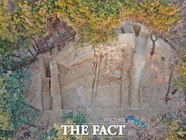 함양 척지토성 채성 전경/함양군 제공