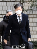  조국, '자녀 입시비리' 공판 출석 [포토]