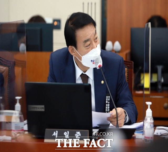 국민의힘 서일준(거제) 국회의원이 19일 최근 5년간 경남 내 터널 교통사고 현황에 대해 발표했다. 사진은 서일준 의원./서일준 의원실 제공