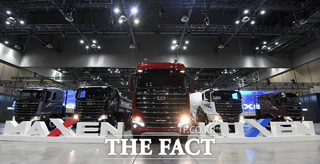 지난 2009년 프리마 출시 이후 13년 만에 출시된 타타대우상용차의 트럭라인업.