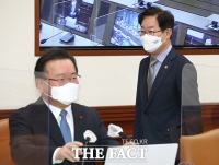  국정현안점검회의 참석하는 박범계 법무부 장관 [포토]