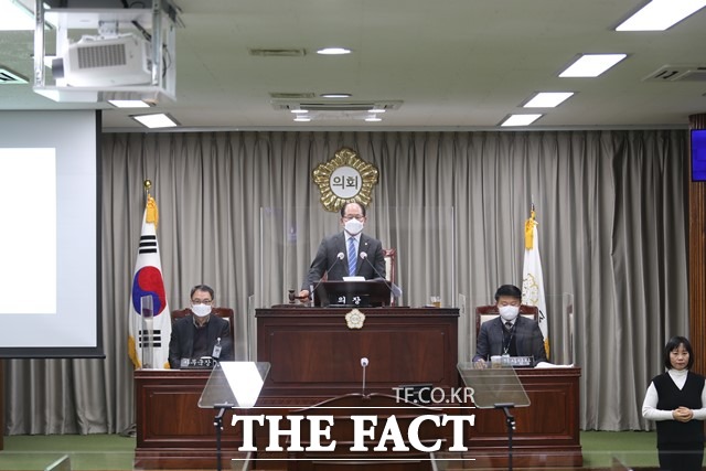 21일 익산시의회가 제240회 임시회 제2차 본회의를 끝으로 10일간의 임시회 일정을 마무리했다. /익산시의회 제공