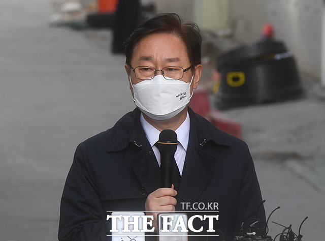 박범계 법무부 장관은 대검에 설치될 중대재해 자문기구를 두고 매우 중대하고, 긍정적 변화라고 강조했다. /이동률 기자