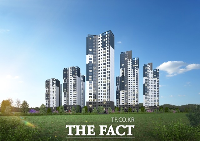 ‘직산역 금호어울림 퍼스티엘’ 투시도. / 천안직산역지역주택조합 제공