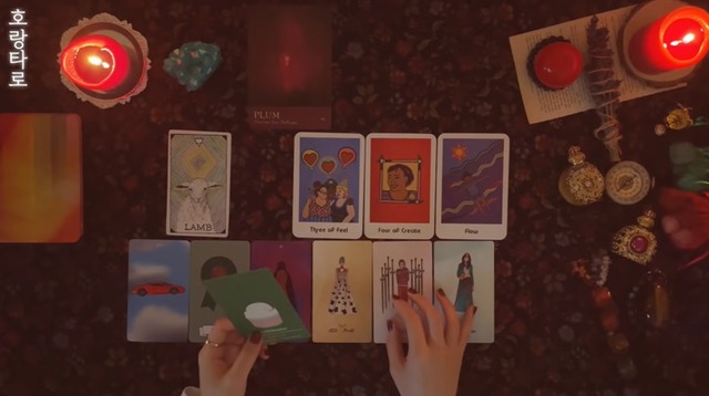 MZ세대들의 운세에 대한 관심이 높아지면서 타로 열풍이 불고 있다. /유튜브 채널 타로호랑 캡처