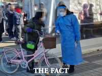  충남 천안 코로나19 누적 확진자 1만 명 돌파[TF사진관]