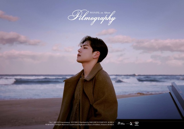 데이식스 원필이 7일 첫 정규 앨범 Pilmography를 발매한다. /JYP 제공