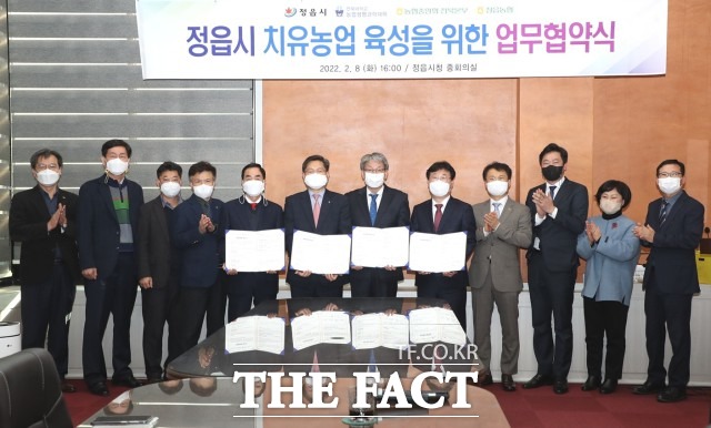 유진섭 시장은 “정읍의 농업 · 농촌 자원을 활용한 치유와 힐링 공간을 마련해 코로나19로 지친 시민들의 정신적 · 육체적 건강에 도움이 될 수 있도록 힘쓰겠다”고 말했다. / 정읍시 제공