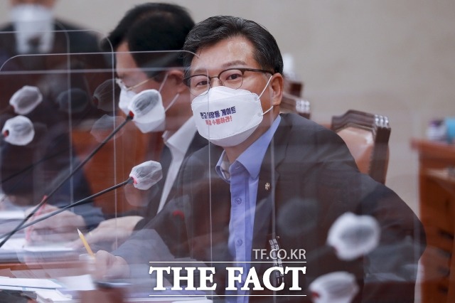 이양수 국민의힘 선거대책본부 수석대변인이 9일 코로나19 확진 판정을 받았다. /이선화 기자