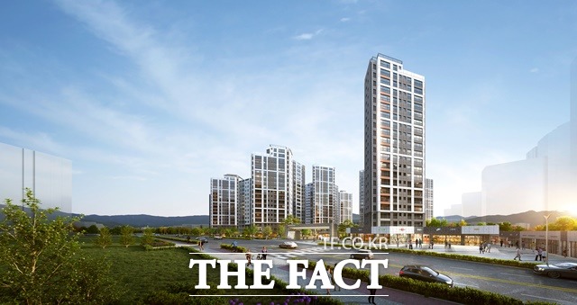 내포신도시 모아미래도 메가시티 2차 메인투시도.