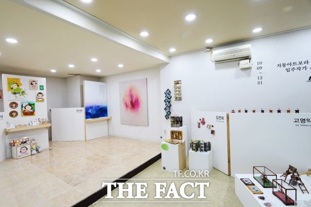 지동예술공작소 내부./ 수원문화재단 제공