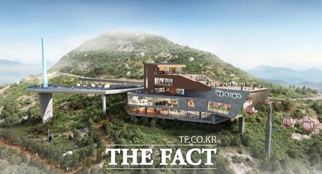 하동 케이블카 조감도/하동군 제공