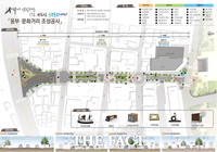  ‘10m 조성에 1억원’…‘사람 잡는’ 안동시 웅부·문화거리