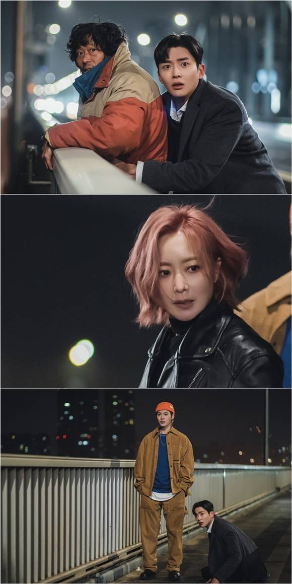 MBC 새 금토드라마 내일 제작진이 김희선 로운 윤지온의 첫 만남이 담긴 스틸컷을 공개했다. /MBC 제공