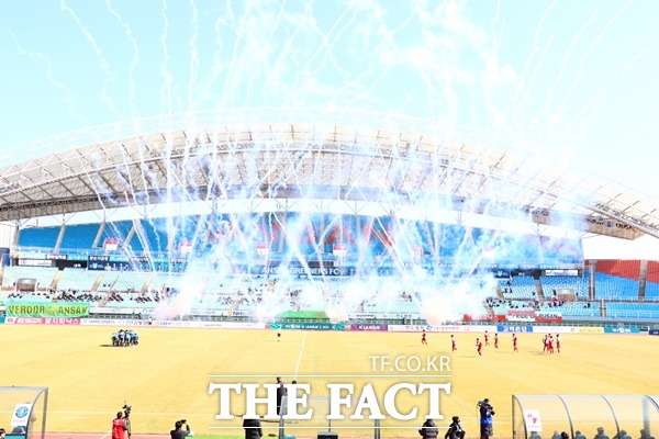 2022 프로축구 K리그2 개막 선언./안산 이상묵 기자