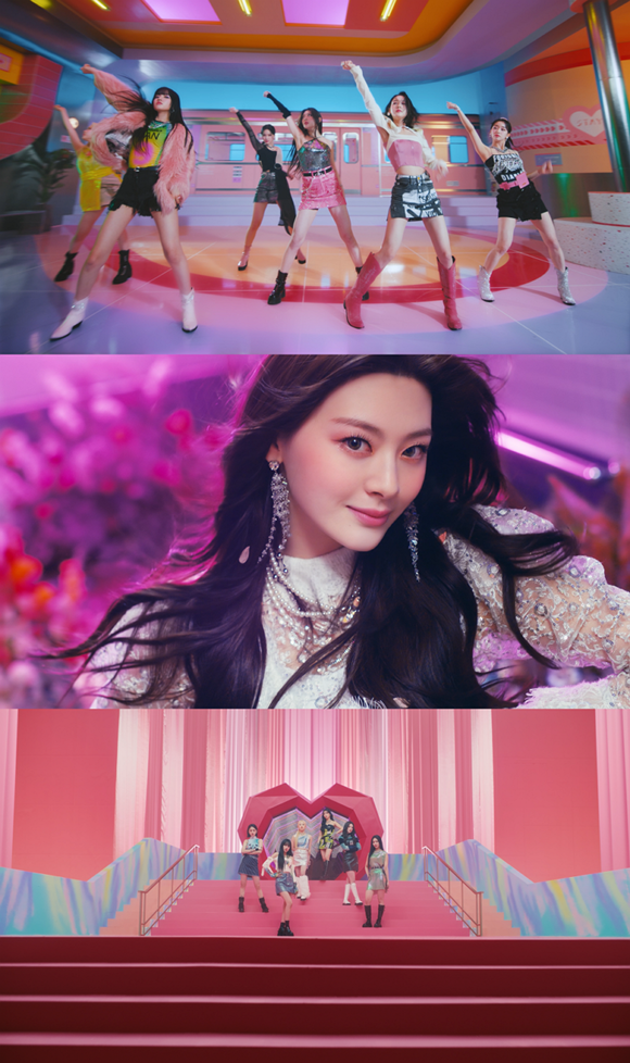 스테이씨가 미니 2집 YOUNG-LUV COM 타이틀곡 RUN2U 뮤직비디오 2차 티저를 공개했다. /하이업엔터테인먼트 제공